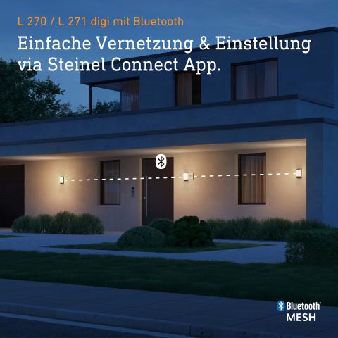 STEINEL L 271 digi SC mit Bewegungsmelder & Bluetooth